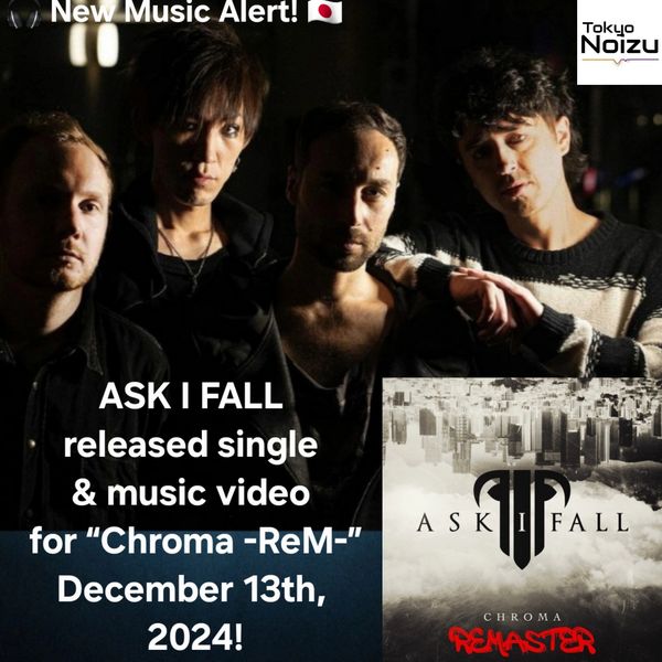 International Metalcore band ASK I FALL, Tokyo Japan.