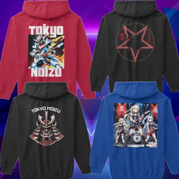 Japanese Hoodies, japanese metal band Hoodies, japanese rock band Hoodies. band-maid, hanabie