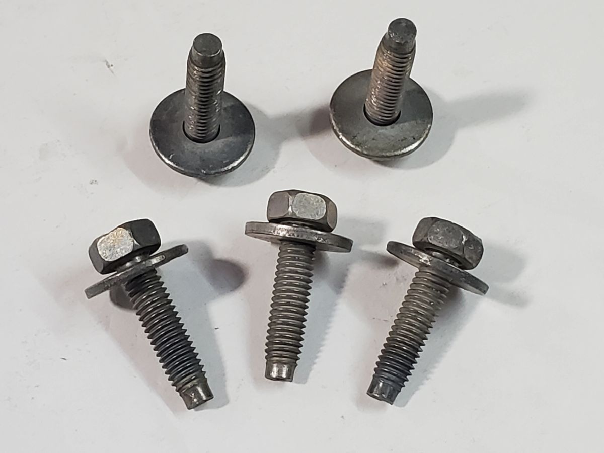 GM MULTI PURPOSE BOLTS W/WASHERS (M6x1.00x25) NOS (PACK OF 5)
