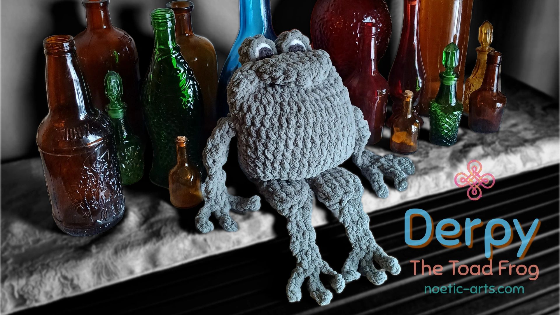 Derpy the Toad Frog Plush Crochet Pattern