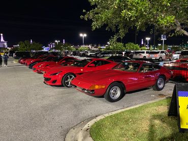 Ferrari Drivers Group monthly car club dinner
