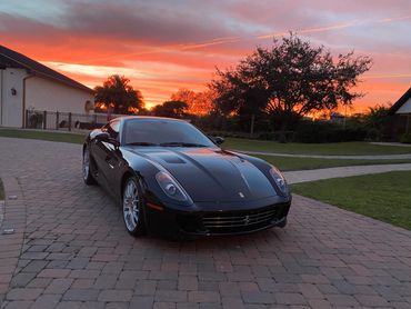 2008 Ferrari 599 GTB Fiorano finished in Nero Daytona with Red Leather
Ferrari Enzo derived V12 engi