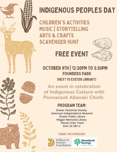 Activities announced for Indigenous Peoples Day