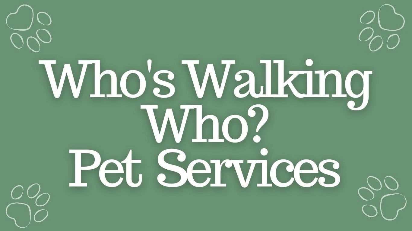 Whos walking who pet services