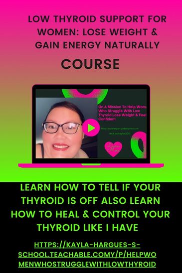 Low Thyroid support for women: lose weight, gain energy & feel confident 