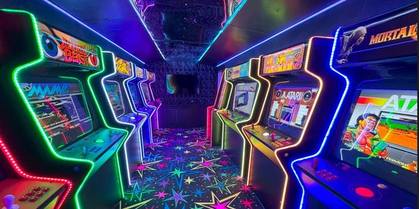 Mobile Arcade Cabinets with Arcade Games