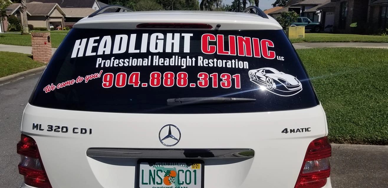 Headlight Restoration in Jacksonville — Mobile Car Detailing