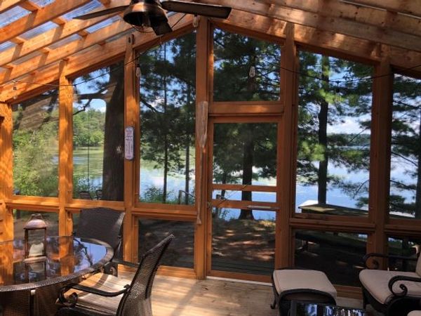 Screened Porch View