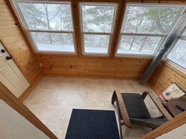 Enclosed Porch Facing Lake