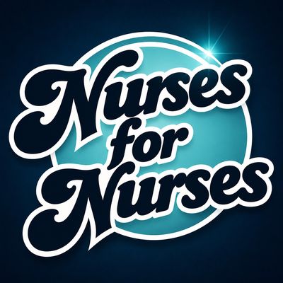 Logo saying Nurses for Nurses.