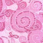 Pink Ribbon Swirl