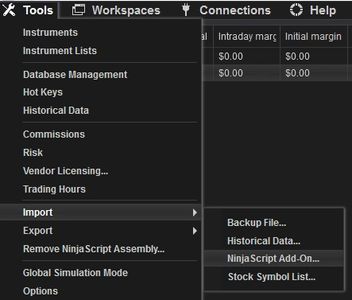 On the Ninjatrader 8 Panel goto Tools Import and NinjaScript Add On