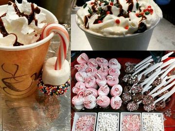 Hot Chocolate bar goodies