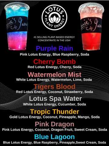 Plant Base Energy drinks