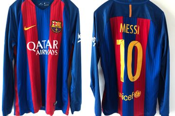 2016-17 FC Barcelona home jersey (#10 MESSI) - M • RB - Classic Soccer  Jerseys