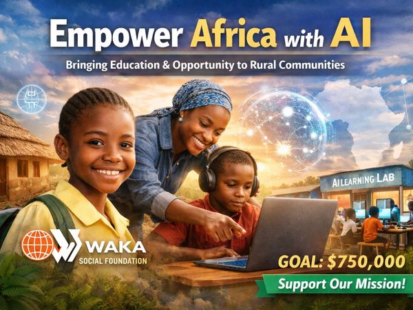 Empowering African rural communities with AI education opportunities.
