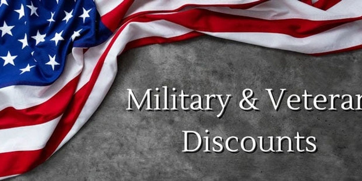 Military and veterans discount 