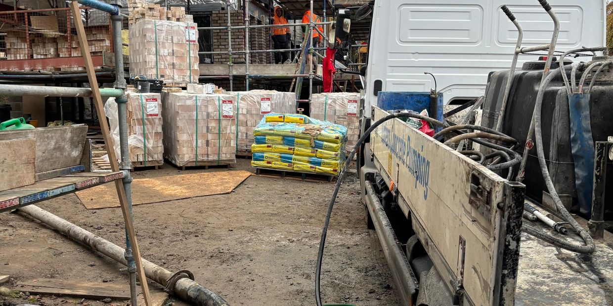 Concrete pumps in Scotland