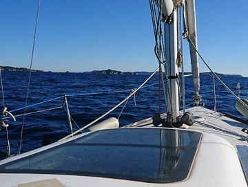 Navigation entre les iles de Lerins