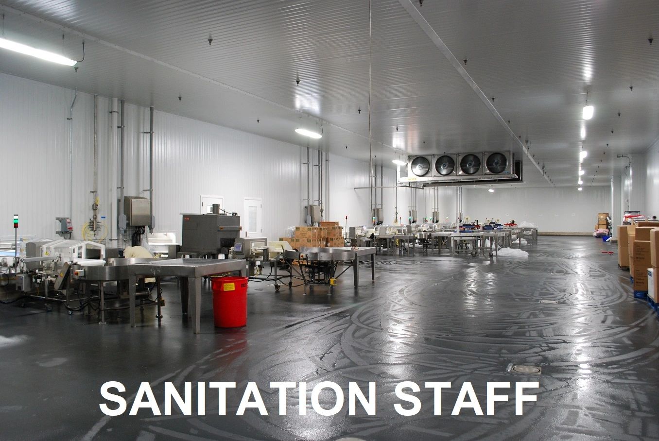 Sanitation positions start at $14.00 per hour