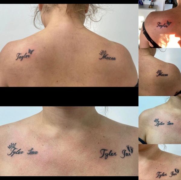 Script tattoos