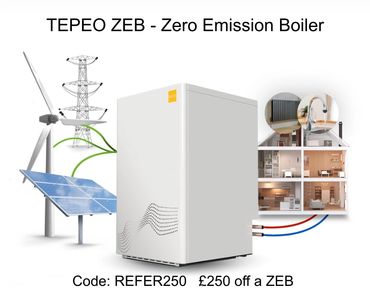 We use a Tepeo Zero Emission Boiler