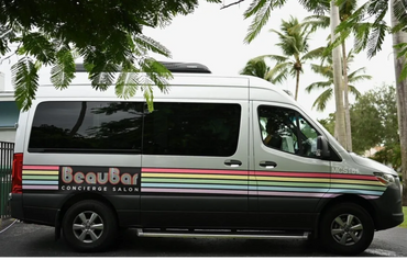Beaubar concierge salon is a mobile hair salon that travels to your location for haircut and color
