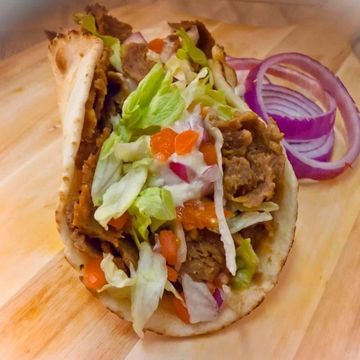 Greek style Donair wrap