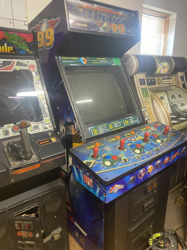 The 99 Blitz Arcade Game on sale for $1,200.