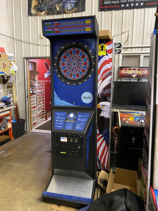 Dart board for sale $1,800.