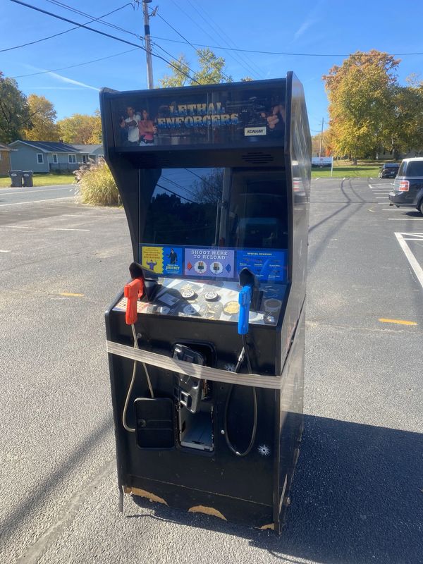 Lethal Enforcers arcade game for sale for $350.