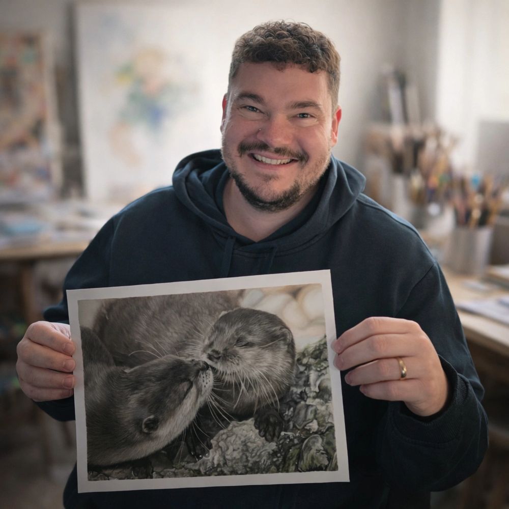 Stack of books next to pencils in a holder and a camera.