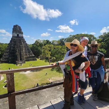 Jaguar Clan Grandmothers at Tikal, Guatemala, 2023