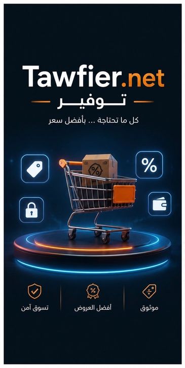Tawfier.net offers secure shopping with the best deals and trusted service.