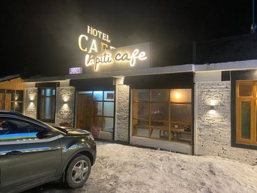 The First cafe & stay in Lahaul Valley after Rohtang Atal Tunnel