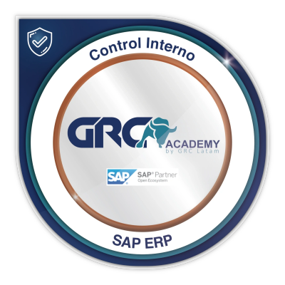 Insignia de Control Interno SAP ERP de GRC Academy Latam.