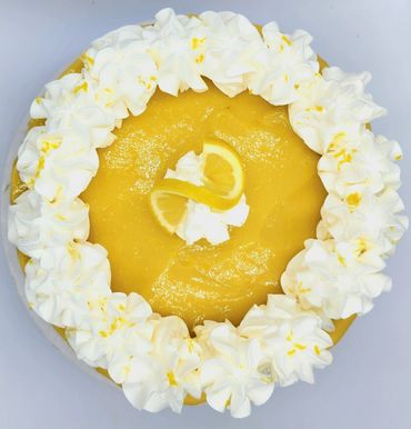  Absolutely refreshing with every bite. With a lemon cookie crust and from scratch Lemon Curd.