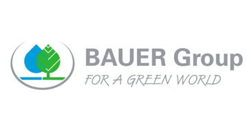 Bauer Group logo with environmental theme.