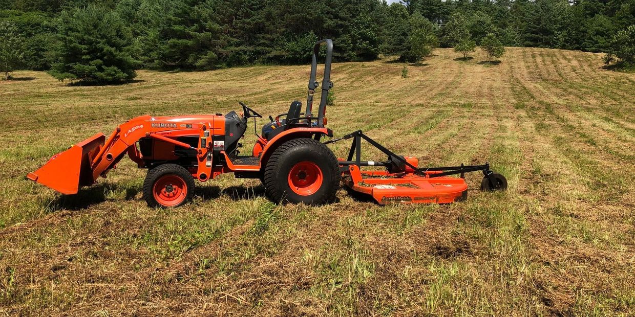Brush Hogging Regenerative Gardenworks