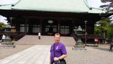 Kancho Doug Turnbull touring Japan