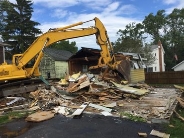 House demolition 