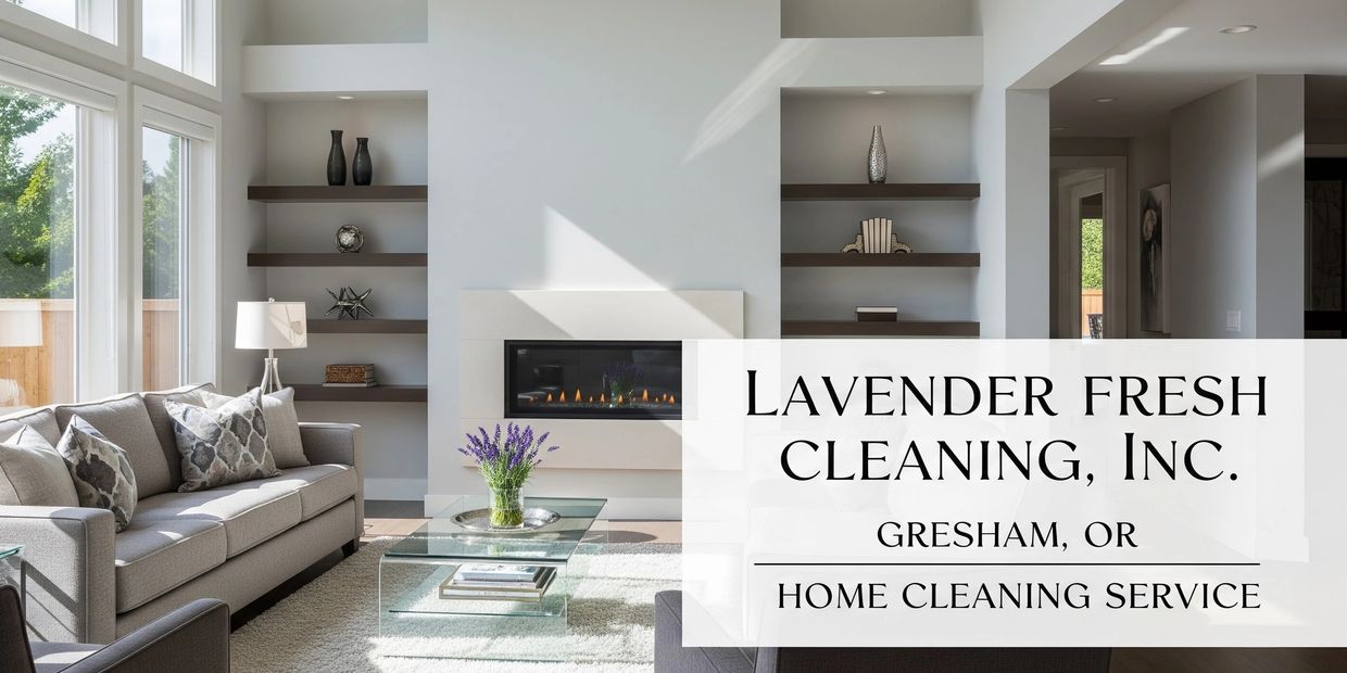 Gresham, Oregon Home Cleaning Bight living room image for Lavender Fresh Cleaning, Inc.
