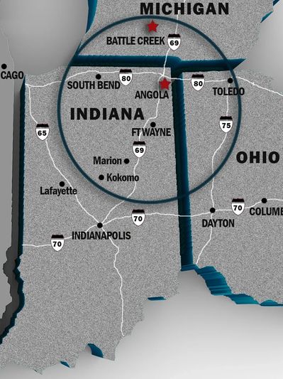 Shelton Investigations, LLC Service Area Map