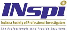Logo of Indiana Society of Professional Investigators with tagline.