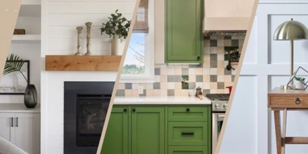 Collage of carpentry & millwork inspiration