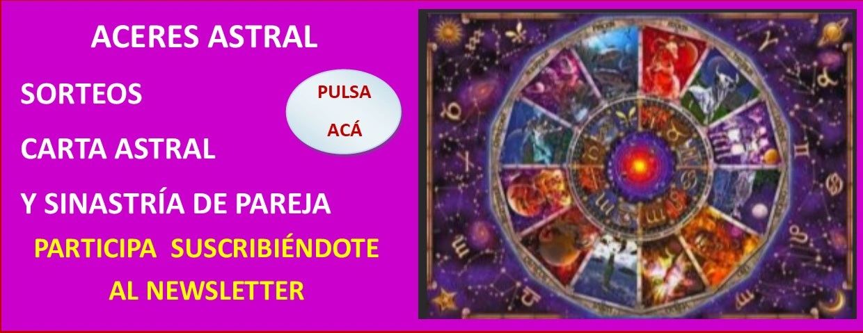 PARTICIPA DE LOS SORTEOS REGALONES DE ACERES ASTRAL