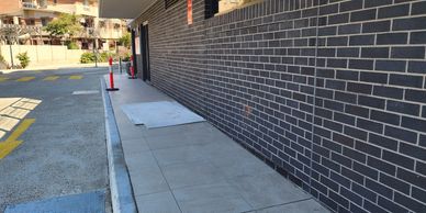 Brick repairs on brickwall in Sydney 