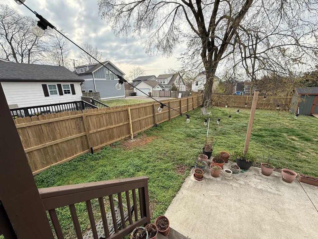 After Fence Repair (Cleaning, Post Replacement, Post Brace Installation)