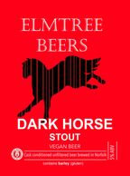 Dark Horse Stout draught beer