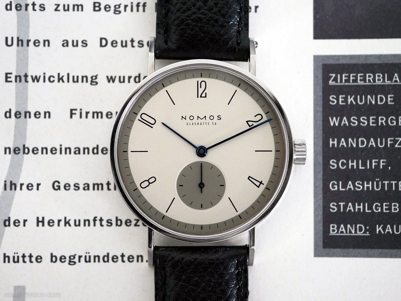 NOMOS Tangente Lange Dial – All you need to know